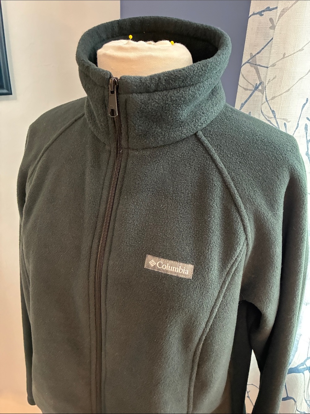 Columbia Black Full-Zip Fleece Jacket